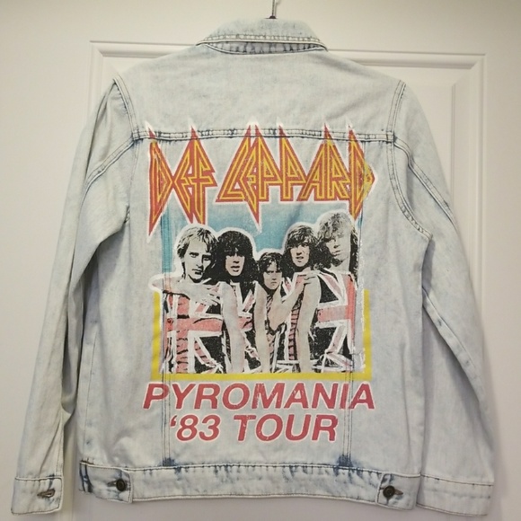 def leppard jean jacket